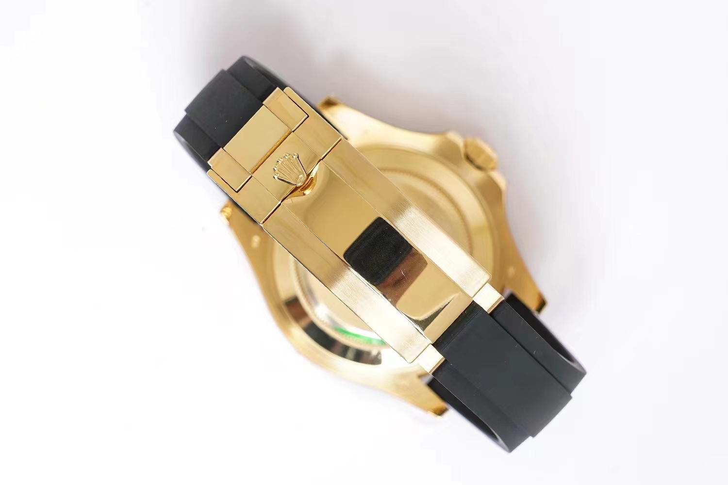 ROLEX 原單 男款 Yacht-Master 黑金膠帶款 經典潛水腕錶| 8 ROLEX 原單 男款 Yacht-Master 黑金膠帶款 經典潛水腕錶
