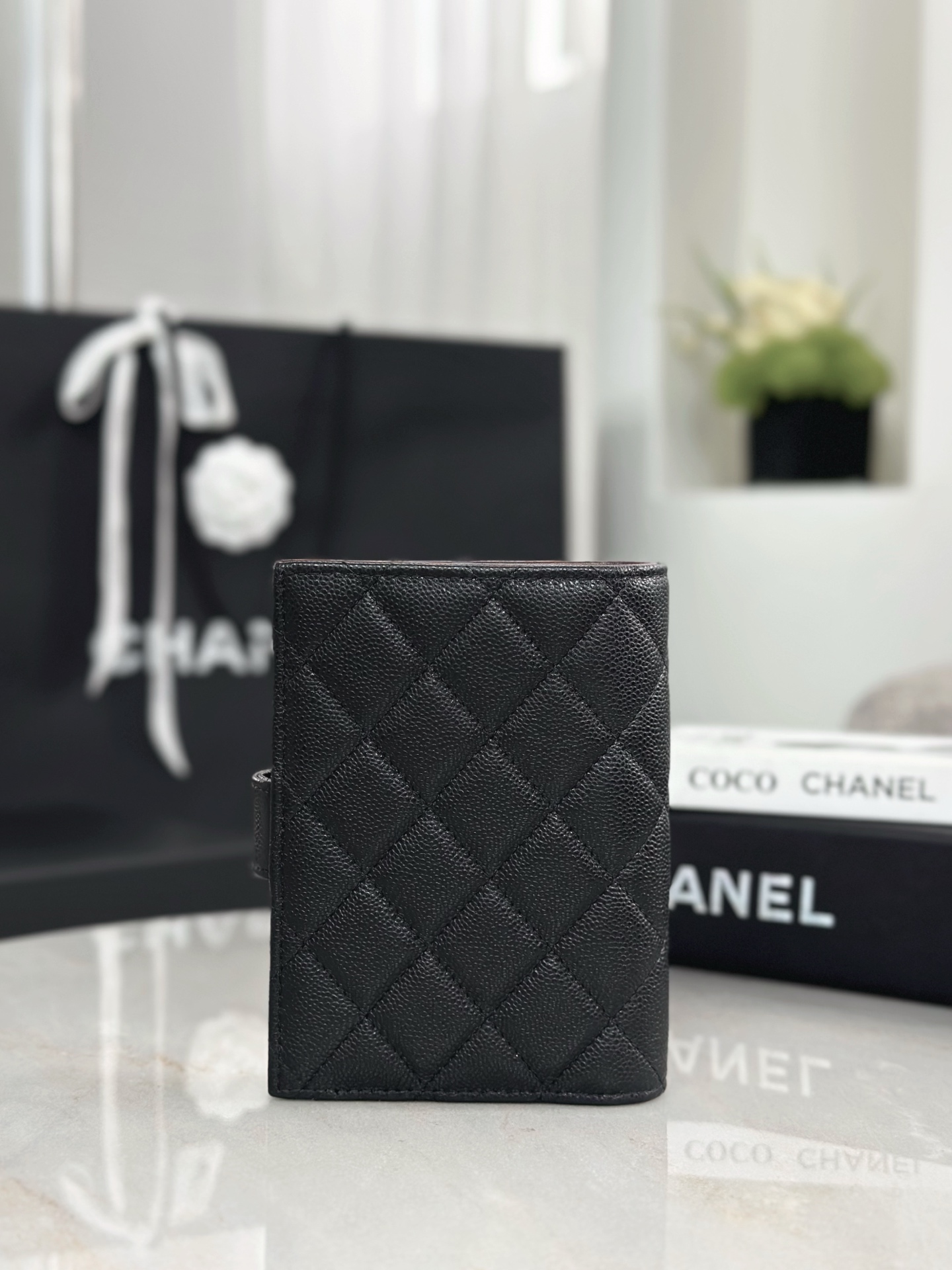 Chanel 一比一 黑色拉鍊短夾 菱格紋CC卡包 小香錢包| 14 Chanel 一比一 黑色拉鍊短夾 菱格紋CC卡包 小香錢包