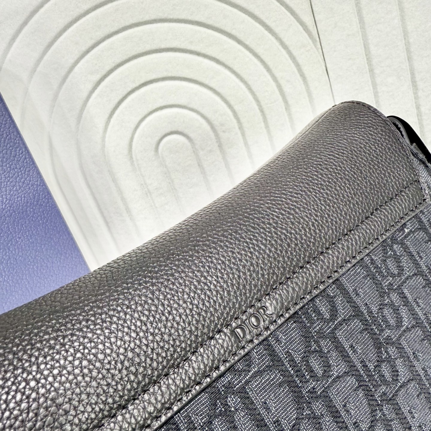 Dior 一比一 Saddle 馬鞍包 深藍Oblique緹花帆布斜背包| 12 Dior 一比一 Saddle 馬鞍包 深藍Oblique緹花帆布斜背包