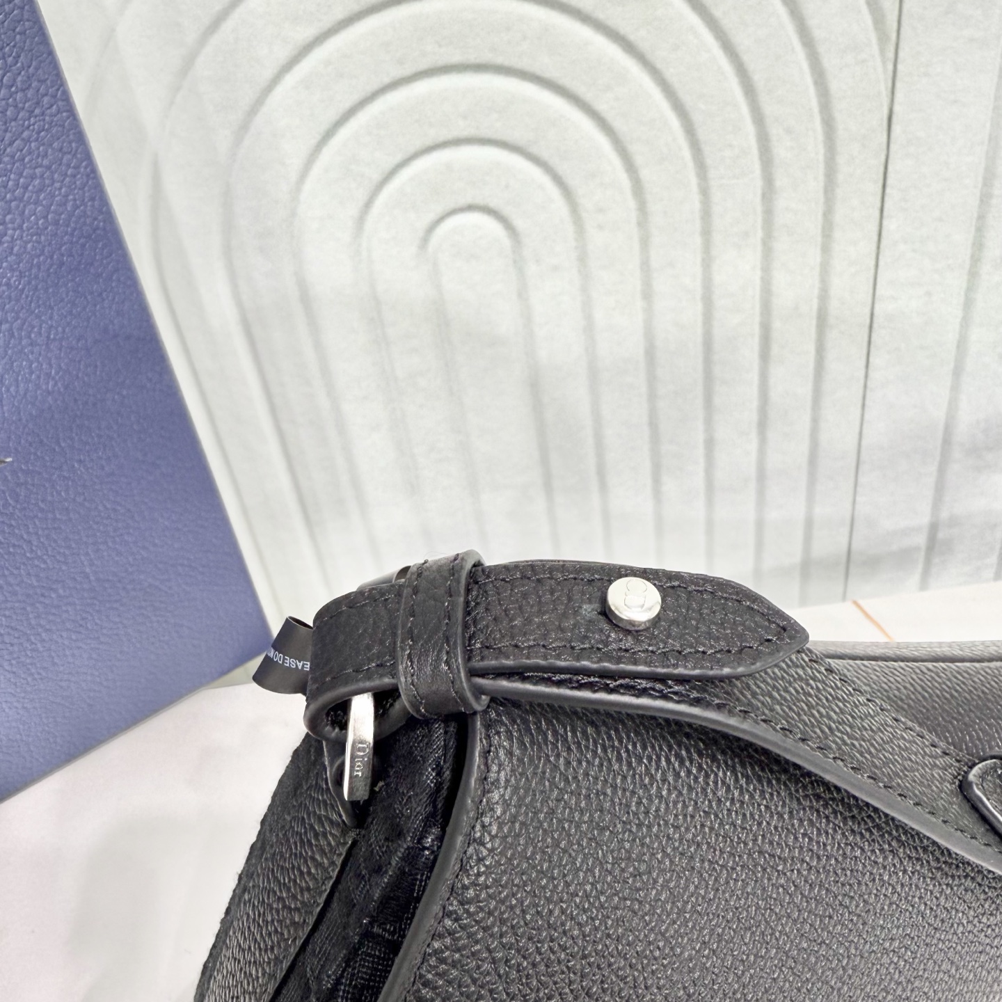 Dior 一比一 Saddle 馬鞍包 深藍Oblique緹花帆布斜背包| 9 Dior 一比一 Saddle 馬鞍包 深藍Oblique緹花帆布斜背包