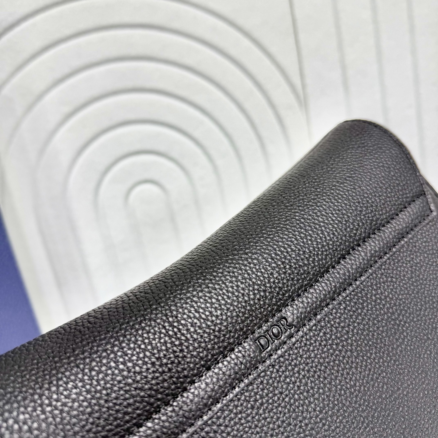 Dior 高仿 Saddle 馬鞍包 全黑荔枝紋牛皮斜背包簡約款| 12 Dior 高仿 Saddle 馬鞍包 全黑荔枝紋牛皮斜背包簡約款