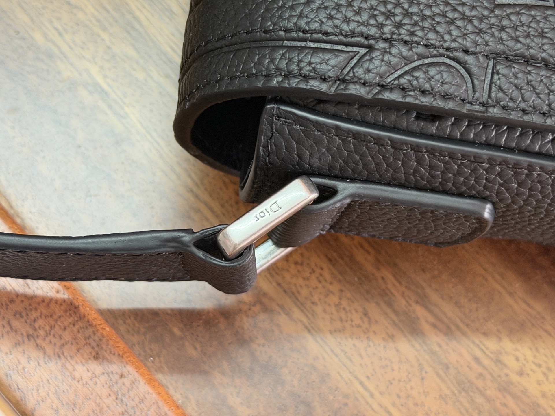 Dior 高仿 Saddle 馬鞍包 Oblique老花拼接黑色扣件斜背包| 9 Dior 高仿 Saddle 馬鞍包 Oblique老花拼接黑色扣件斜背包