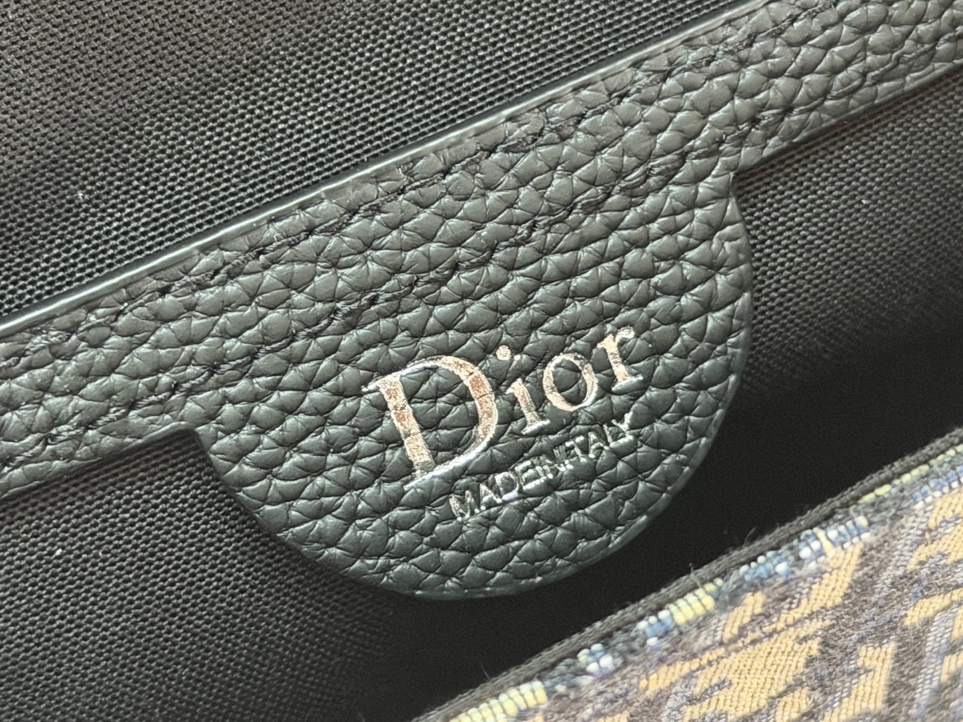 Dior 高仿 Saddle 馬鞍包 深色Oblique帆布簡約斜背包| 7 Dior 高仿 Saddle 馬鞍包 深色Oblique帆布簡約斜背包