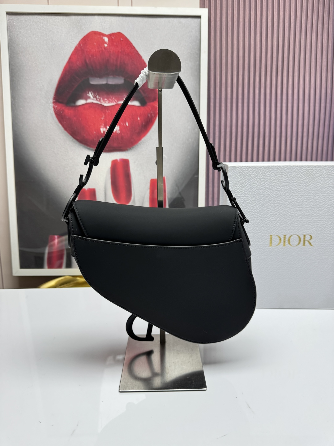 Dior 一比一馬鞍包 全黑五金設計單肩斜背包極簡高級款| 13 Dior 一比一馬鞍包 全黑五金設計單肩斜背包極簡高級款