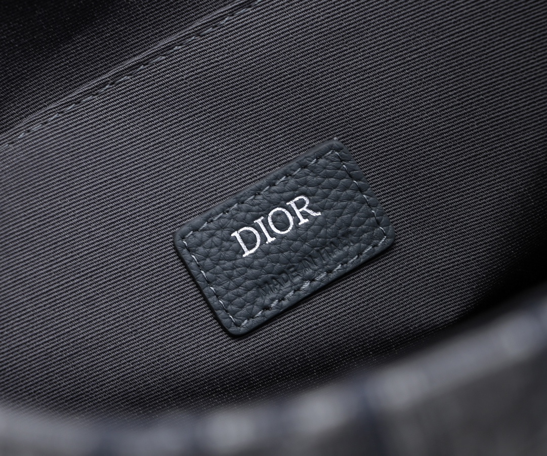Dior 原單 Oblique灰藍老花後背包精品雙肩男包| 8 Dior 原單 Oblique灰藍老花後背包精品雙肩男包