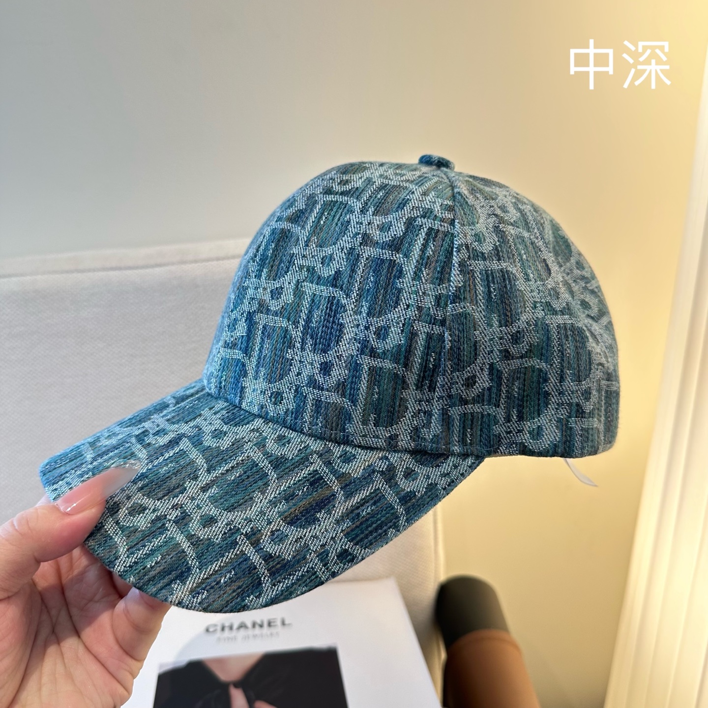 Dior高仿老花提花棒球帽 滿版Oblique鴨舌帽中深色款| 9 Dior高仿老花提花棒球帽 滿版Oblique鴨舌帽中深色款