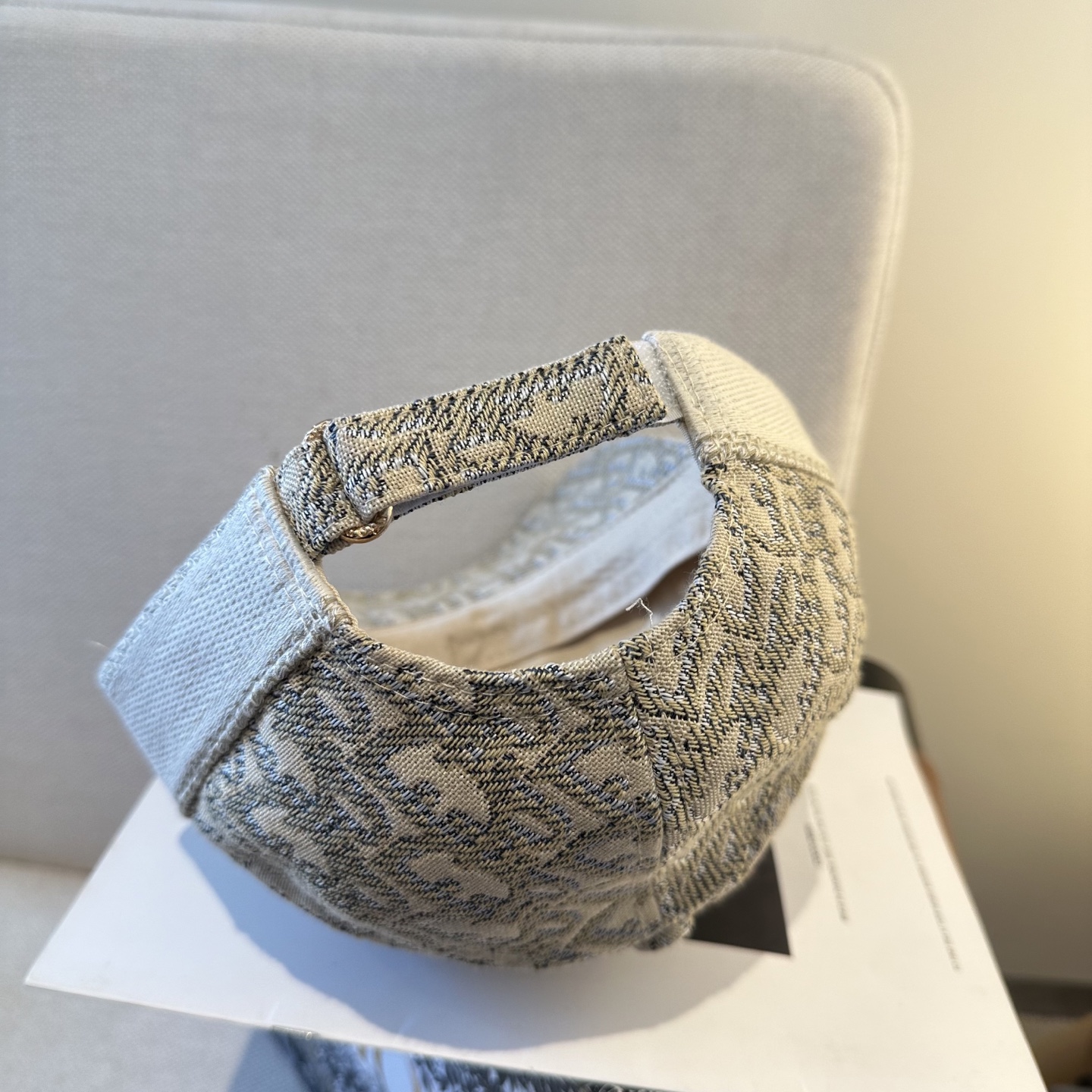 Dior高仿米白老花刺繡棒球帽 精品休閒鴨舌帽| 6 Dior高仿米白老花刺繡棒球帽 精品休閒鴨舌帽