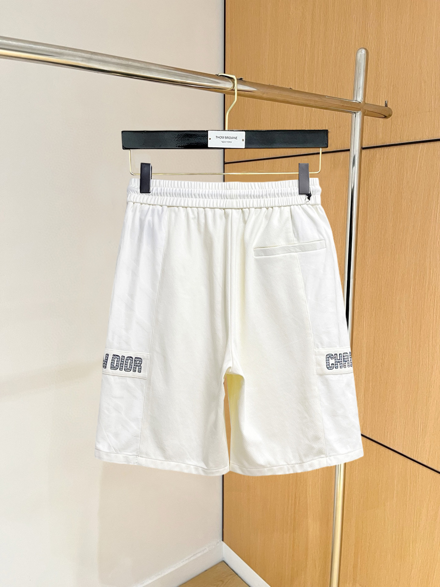 Dior A貨字母刺繡休閒短褲男士夏季運動五分褲| 14 Dior A貨字母刺繡休閒短褲男士夏季運動五分褲