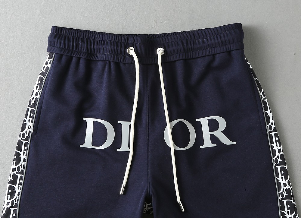 DIOR高仿Oblique拼接運動短褲男士寬鬆五分褲| 13 DIOR高仿Oblique拼接運動短褲男士寬鬆五分褲