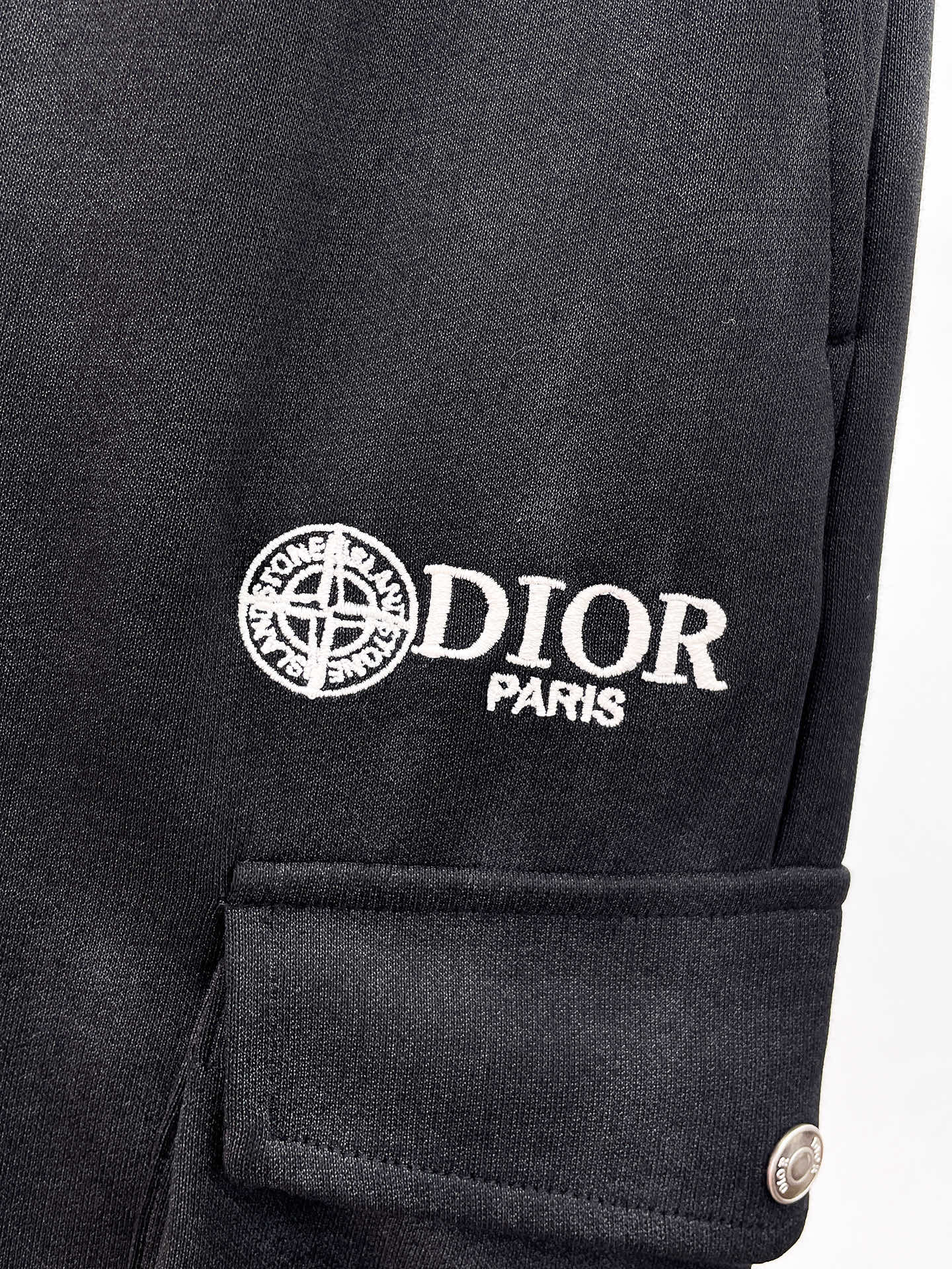 DIOR原單復古水洗工裝短褲男士高級休閒五分褲| 17 DIOR原單復古水洗工裝短褲男士高級休閒五分褲