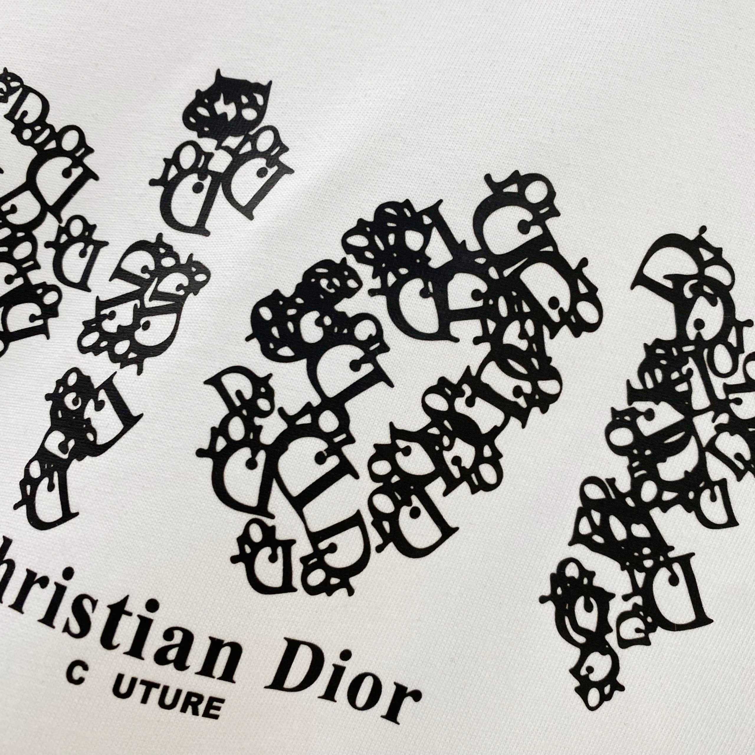 Dior高仿小熊字母印花短袖T恤潮流寬鬆男女半袖| 13 Dior高仿小熊字母印花短袖T恤潮流寬鬆男女半袖