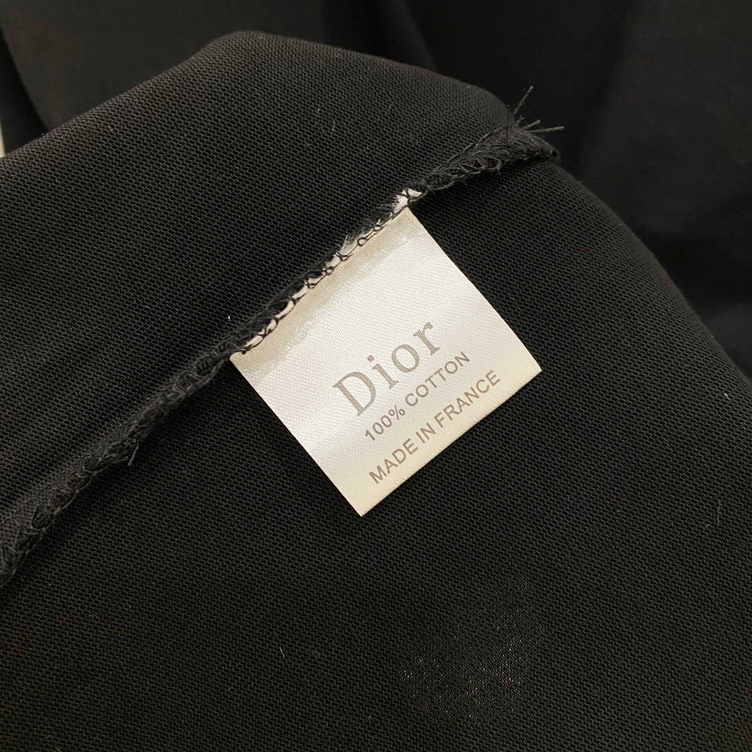 DiorA貨小熊字母黑色短袖T恤潮流精品男女同款| 10 DiorA貨小熊字母黑色短袖T恤潮流精品男女同款