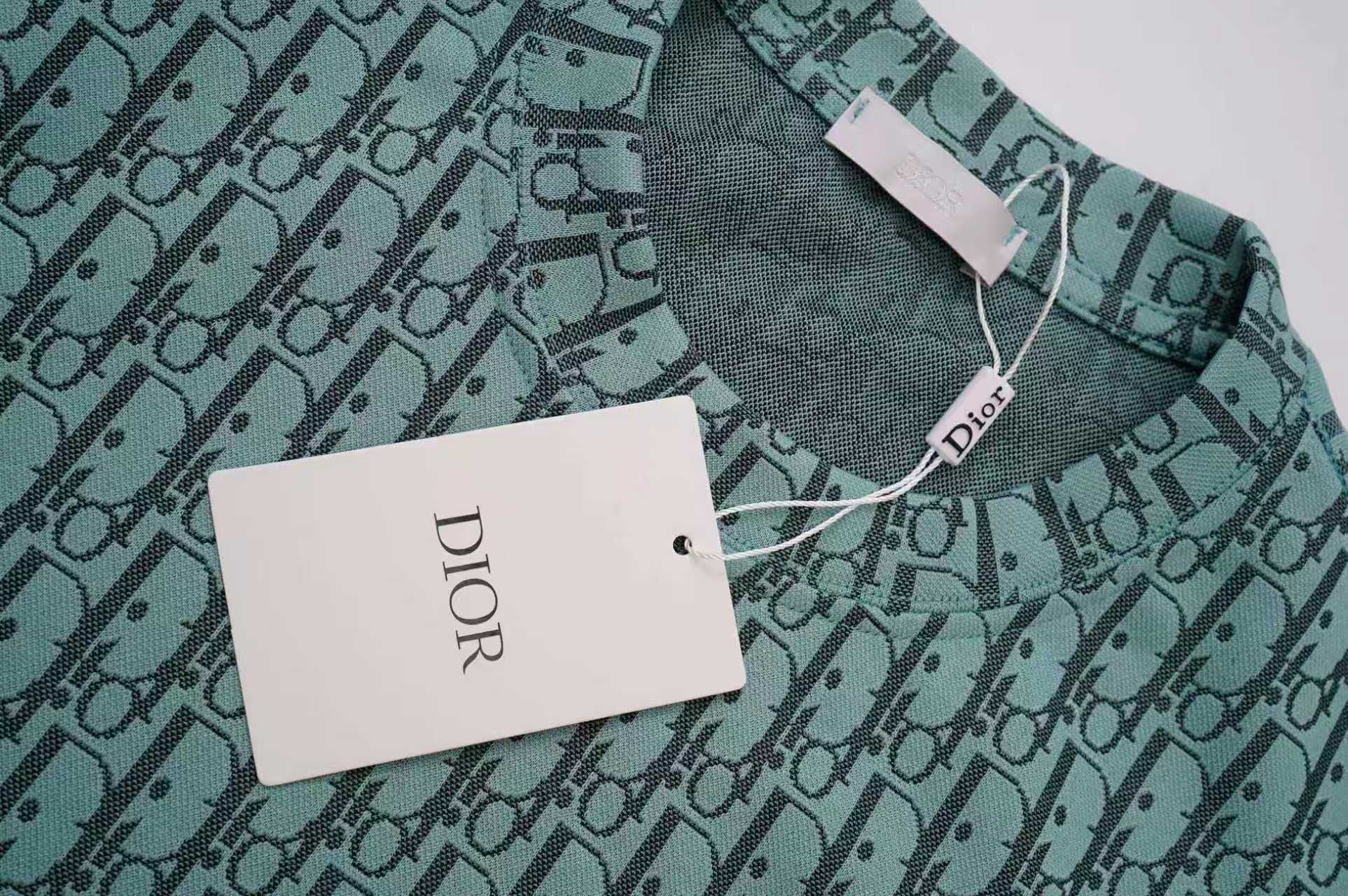 Dior高仿滿版老花短袖T恤潮流精品休閒上衣| 7 Dior高仿滿版老花短袖T恤潮流精品休閒上衣