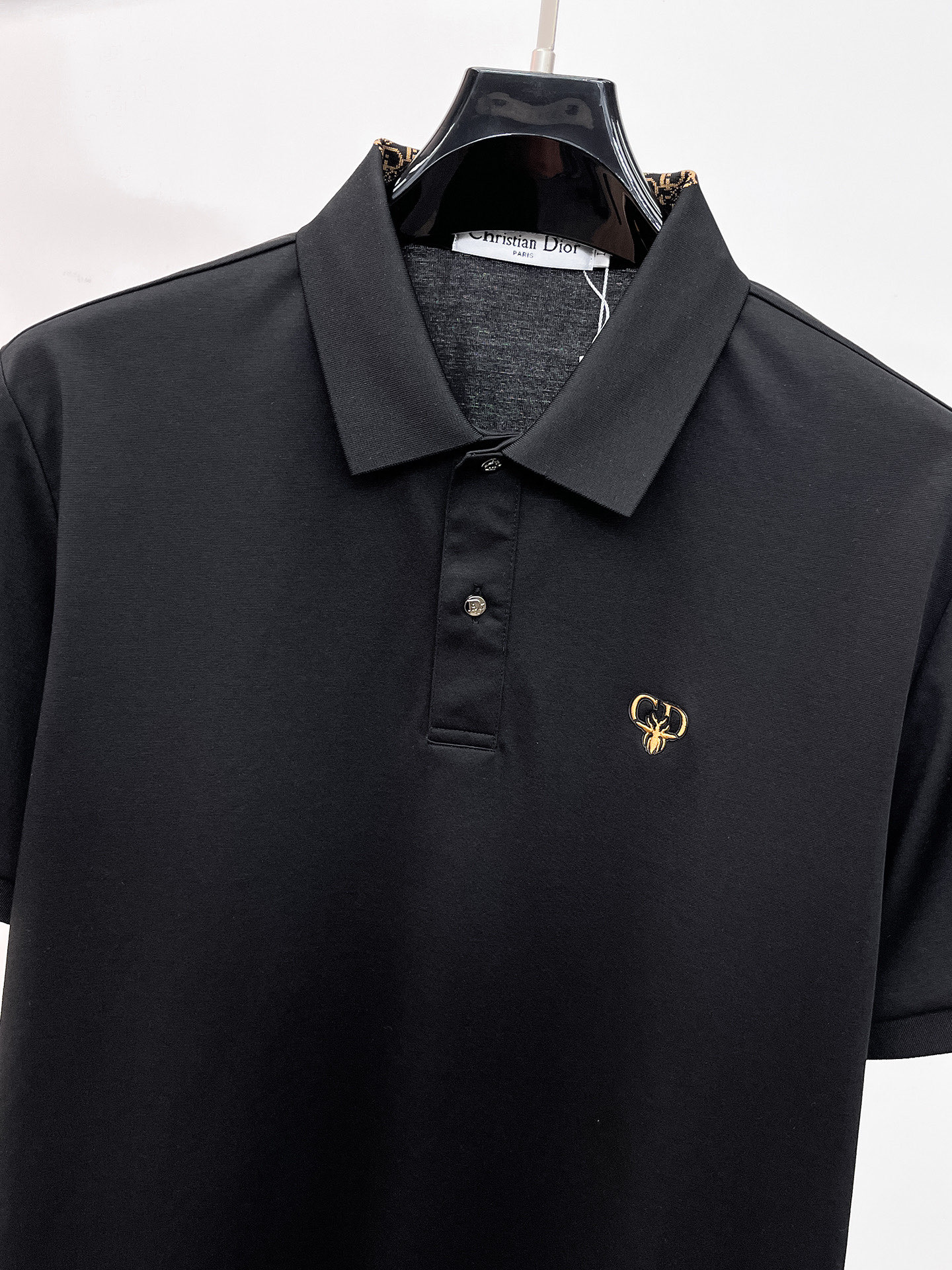 高仿Dior經典刺繡POLO衫男士翻領商務短袖| 11 高仿Dior經典刺繡POLO衫男士翻領商務短袖