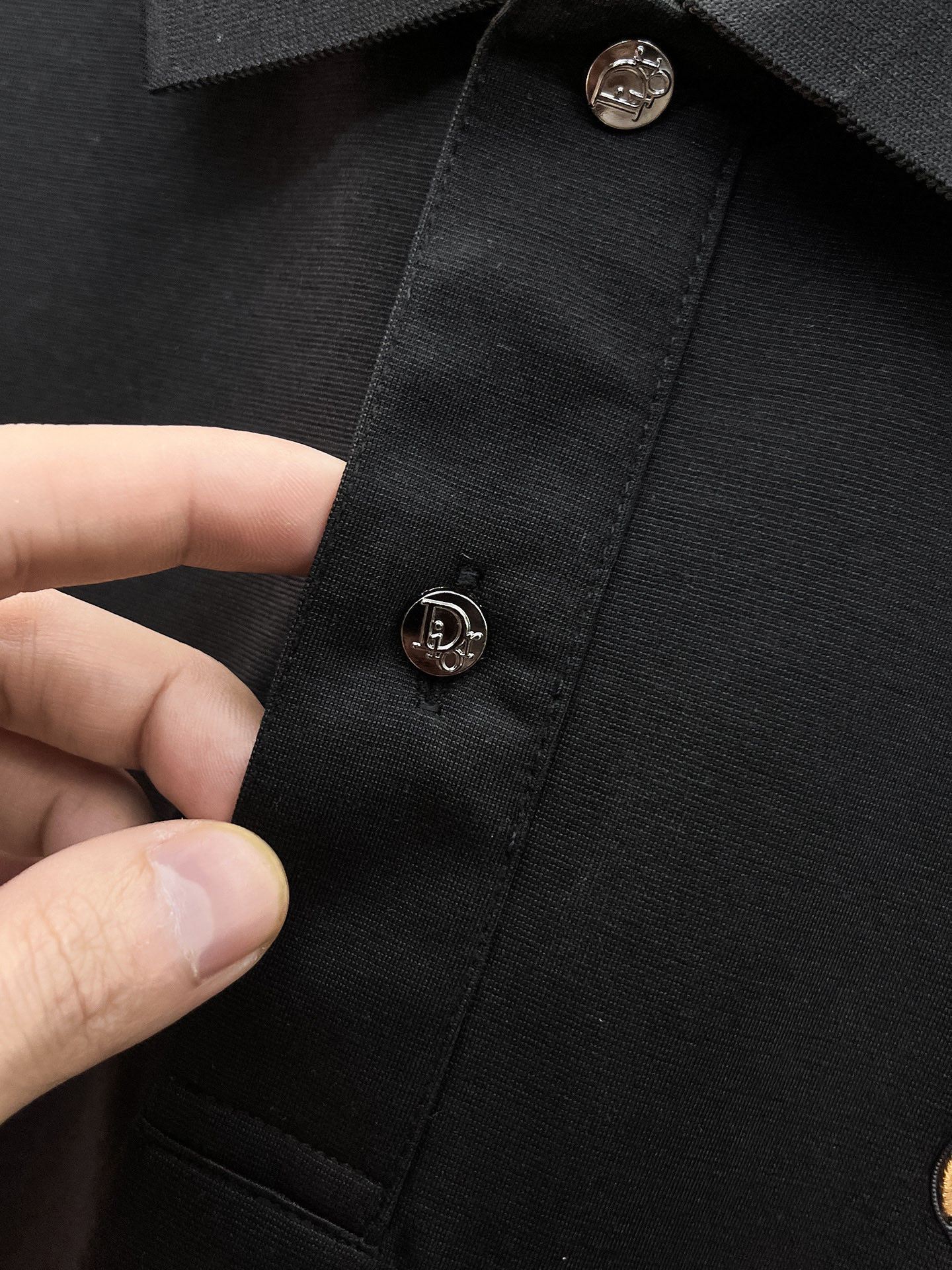 高仿Dior經典刺繡POLO衫男士翻領商務短袖| 7 高仿Dior經典刺繡POLO衫男士翻領商務短袖