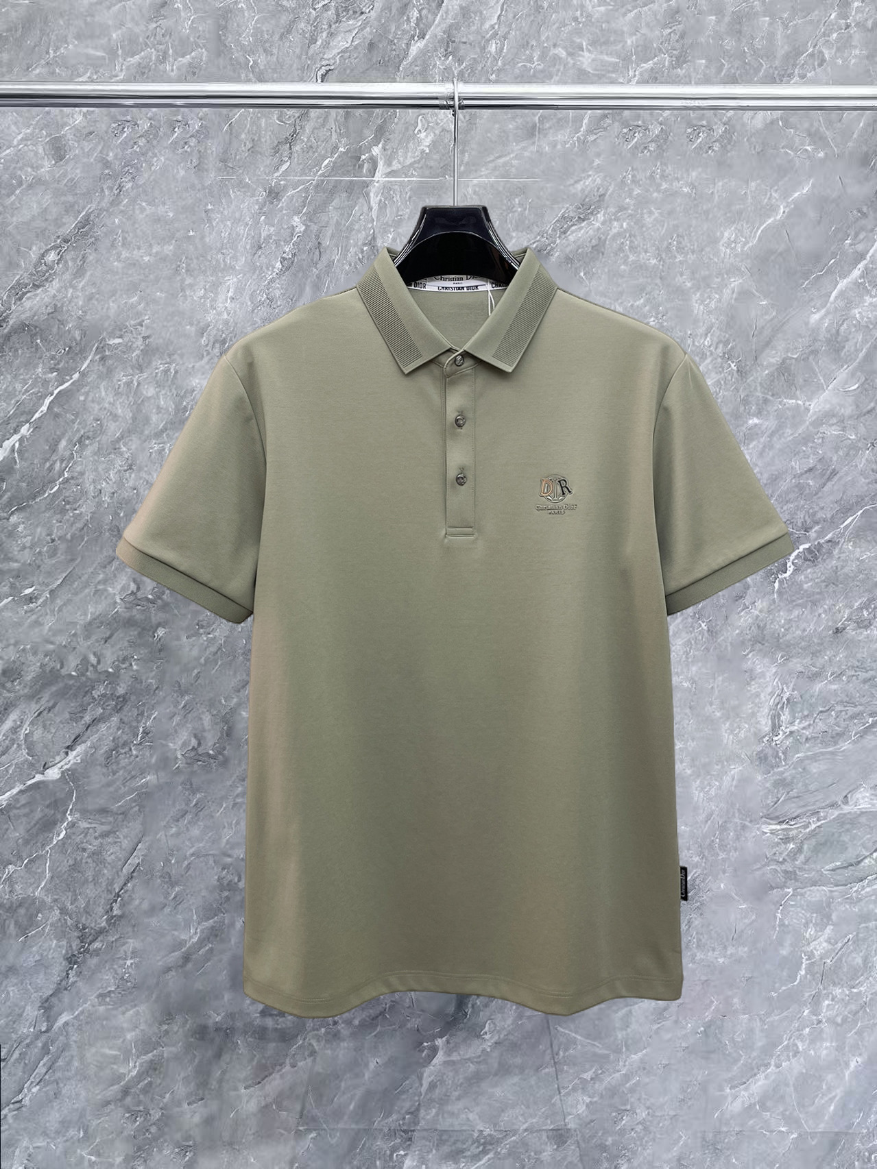 一比一Dior DR字母POLO衫男士簡約翻領短袖| 14 一比一Dior DR字母POLO衫男士簡約翻領短袖