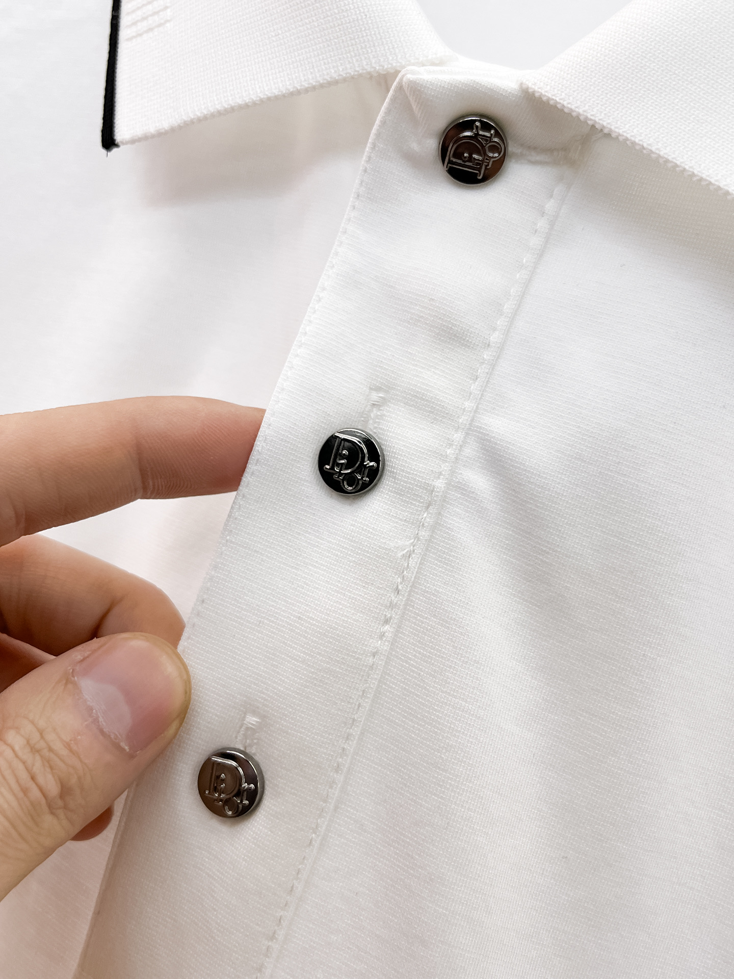 Dior高仿翻領POLO短袖上衣 簡約刺繡商務休閒款| 9 Dior高仿翻領POLO短袖上衣 簡約刺繡商務休閒款