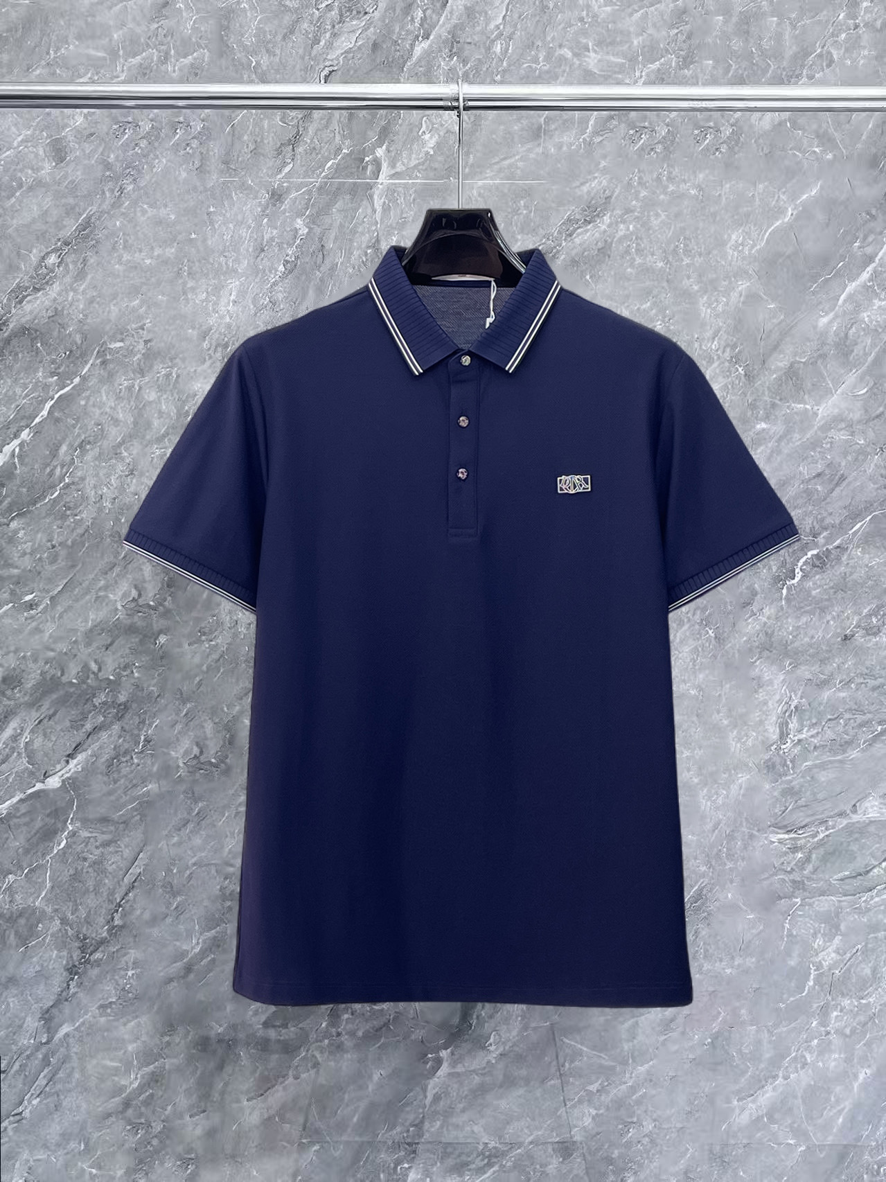 Dior原單翻領短袖POLO衫 精品男士百搭休閒上衣| 13 Dior原單翻領短袖POLO衫 精品男士百搭休閒上衣
