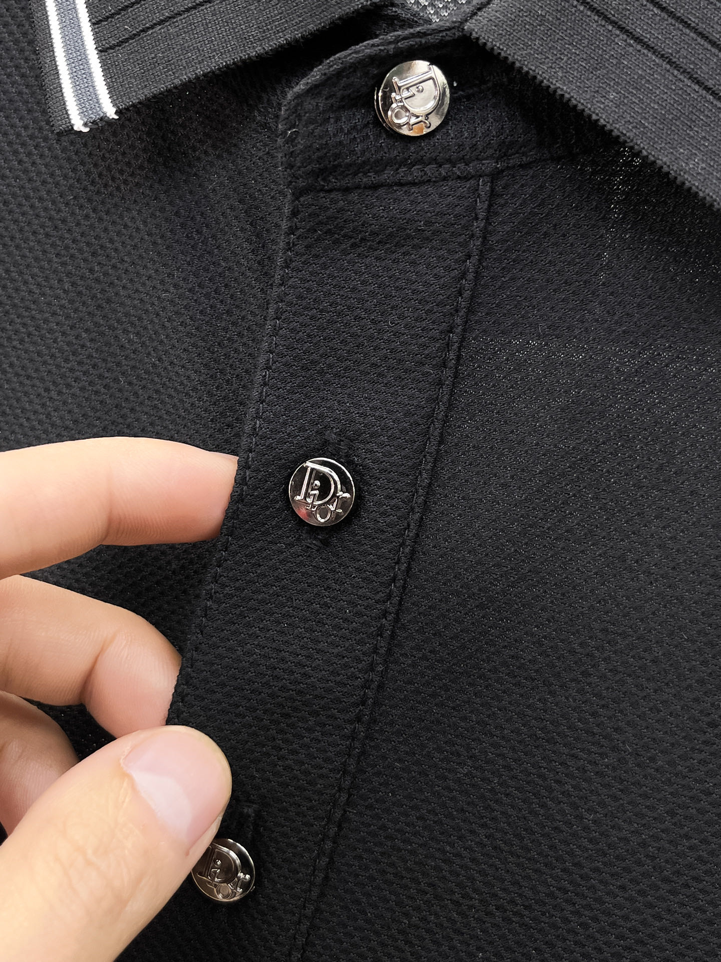 Dior原單翻領短袖POLO衫 精品男士百搭休閒上衣| 7 Dior原單翻領短袖POLO衫 精品男士百搭休閒上衣