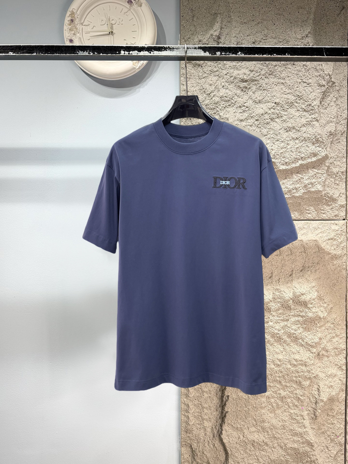 Dior高仿後背大Logo短袖T恤 精品寬鬆潮流男裝| 14 Dior高仿後背大Logo短袖T恤 精品寬鬆潮流男裝