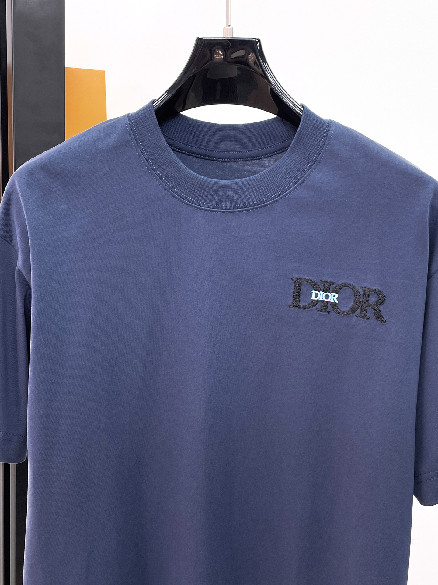 Dior高仿後背大Logo短袖T恤 精品寬鬆潮流男裝| 7 Dior高仿後背大Logo短袖T恤 精品寬鬆潮流男裝