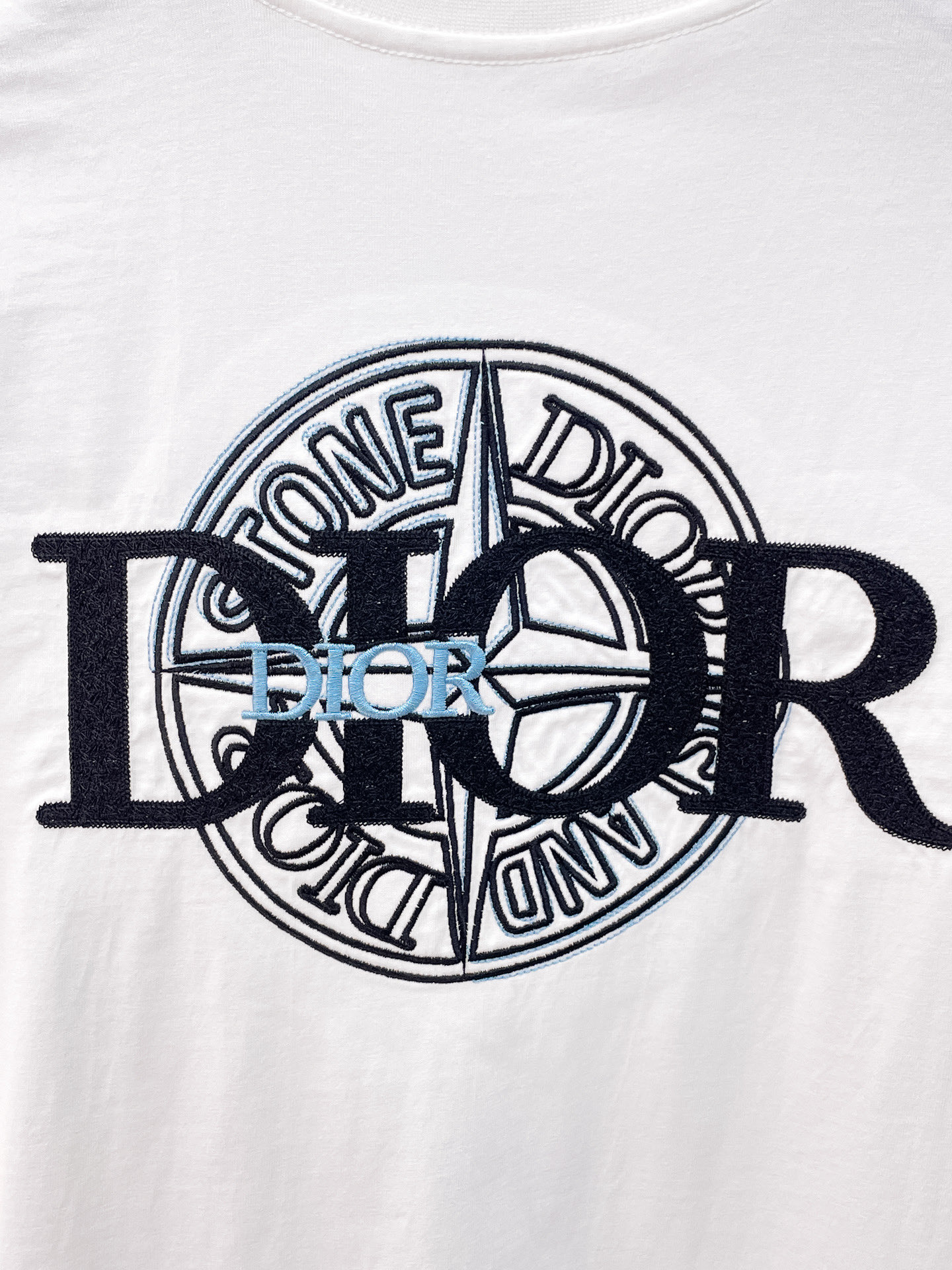 Dior一比一刺繡Logo短袖T恤 精品簡約休閒男裝| 13 Dior一比一刺繡Logo短袖T恤 精品簡約休閒男裝