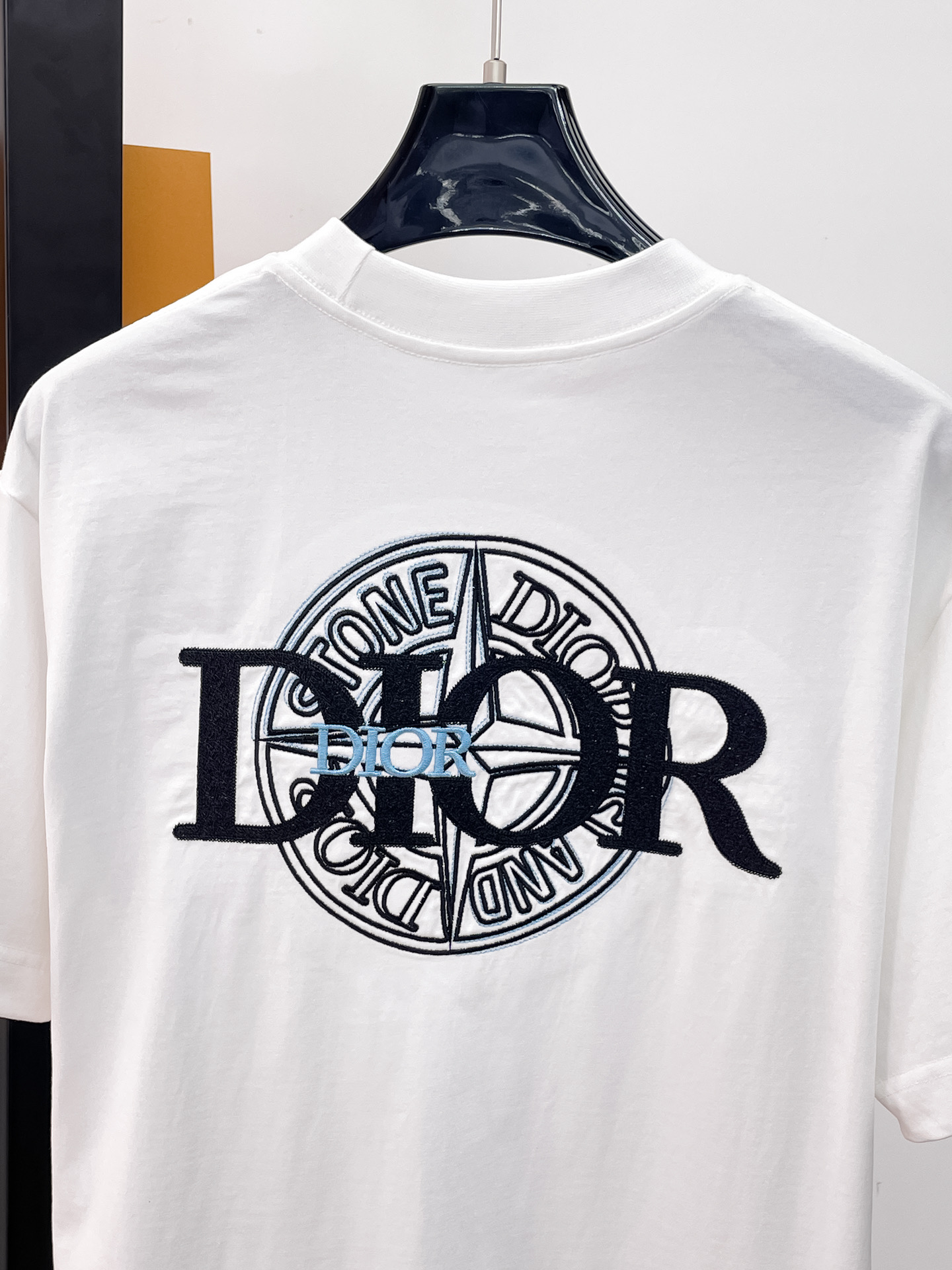 Dior一比一刺繡Logo短袖T恤 精品簡約休閒男裝| 9 Dior一比一刺繡Logo短袖T恤 精品簡約休閒男裝