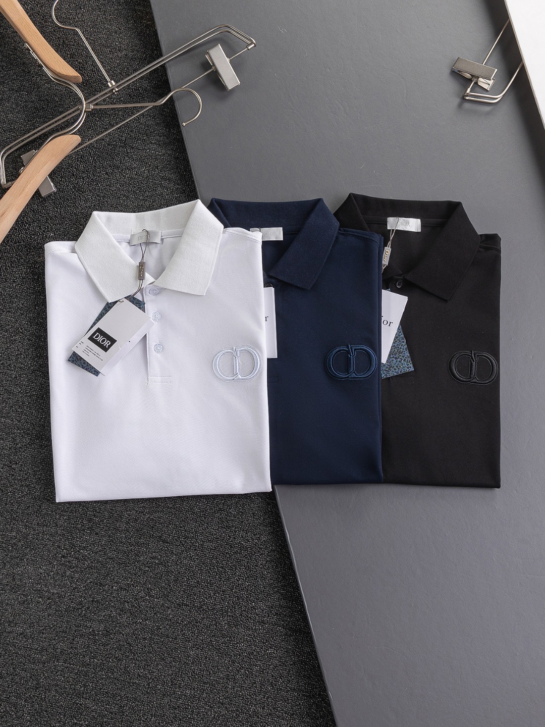 Dior一比一CD刺繡POLO短袖 高端精品男士上衣| 13 Dior一比一CD刺繡POLO短袖 高端精品男士上衣