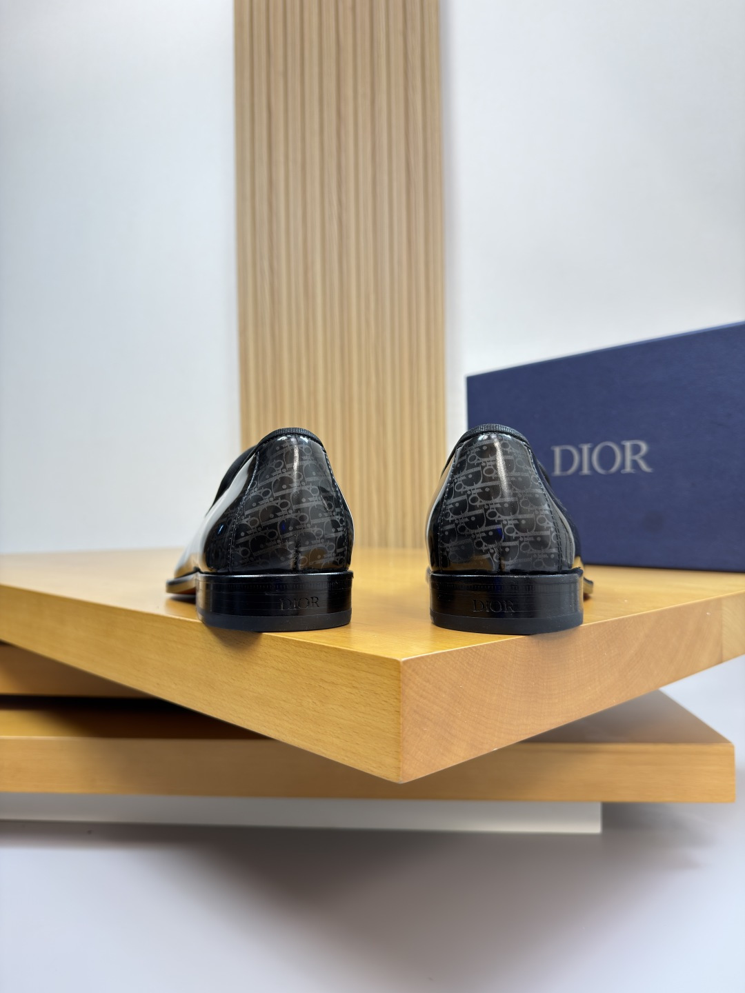 Dior高仿老花套腳皮鞋 男士休閒商務一腳蹬皮鞋| 8 Dior高仿老花套腳皮鞋 男士休閒商務一腳蹬皮鞋