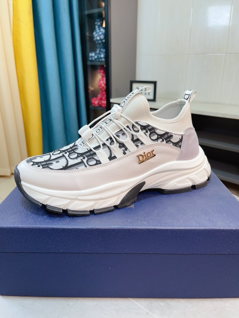 Dior 原單機能老花運動鞋 厚底舒適戶外休閒款| 6 Dior 原單機能老花運動鞋 厚底舒適戶外休閒款