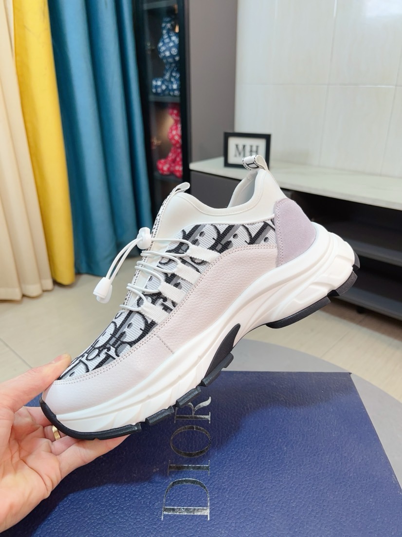 Dior 原單機能老花運動鞋 厚底舒適戶外休閒款| 9 Dior 原單機能老花運動鞋 厚底舒適戶外休閒款
