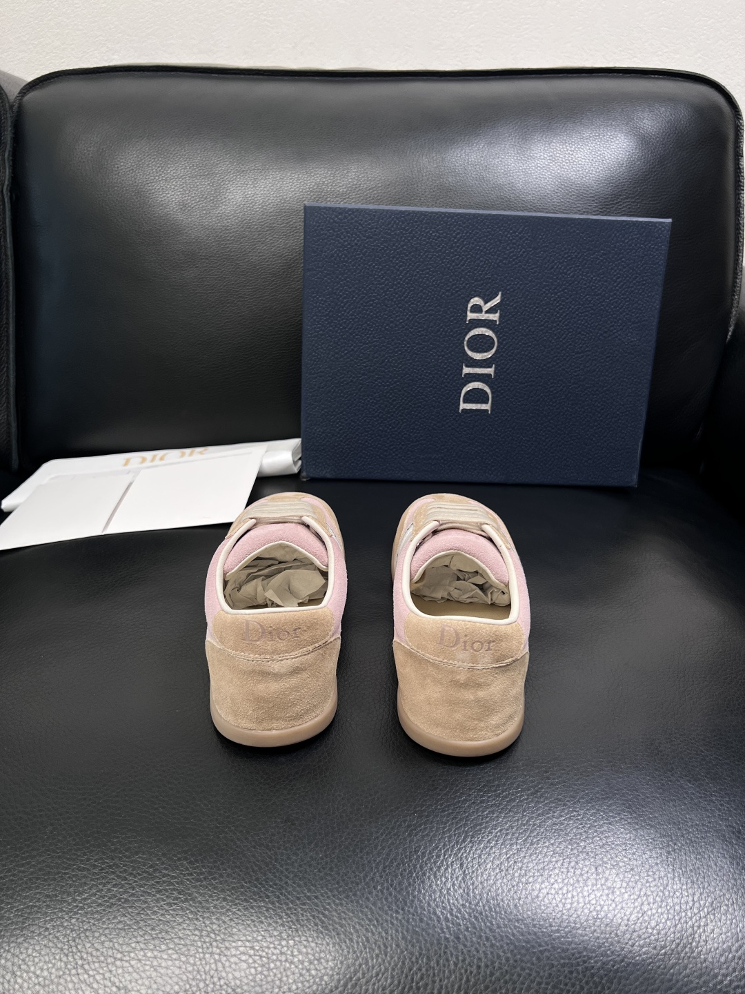Dior 高仿拼色麂皮復古低幫休閒鞋 男女百搭運動板鞋| 8 Dior 高仿拼色麂皮復古低幫休閒鞋 男女百搭運動板鞋