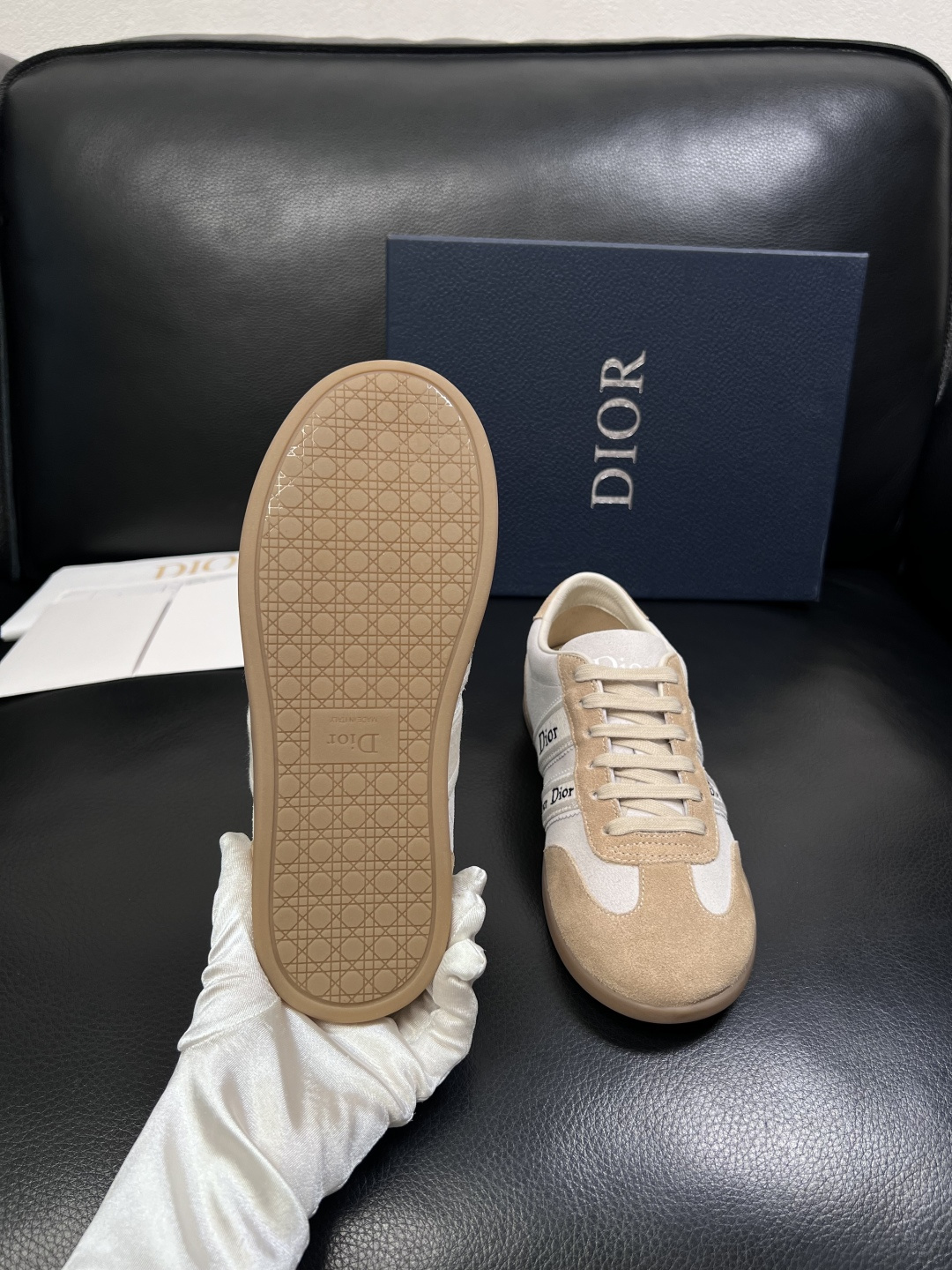 Dior 高仿老爹鞋厚底運動鞋 網面拼接增高休閒鞋| 7 Dior 高仿老爹鞋厚底運動鞋 網面拼接增高休閒鞋