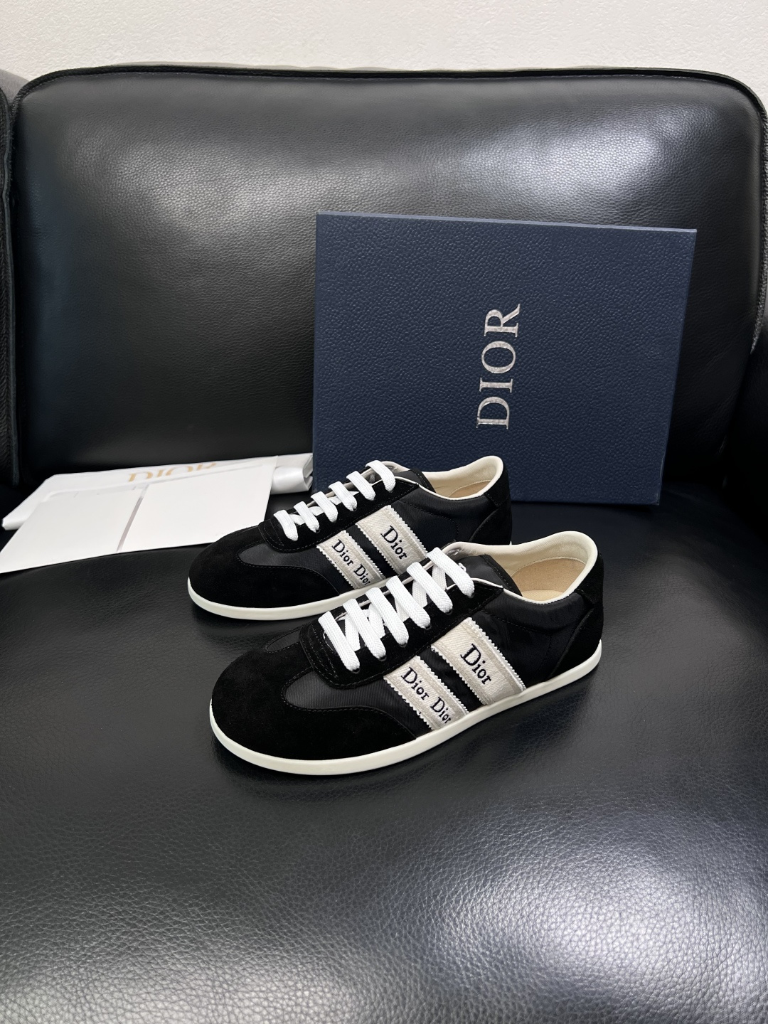 Dior 一比一印花帆布低幫休閒鞋 經典字母百搭板鞋| 14 Dior 一比一印花帆布低幫休閒鞋 經典字母百搭板鞋
