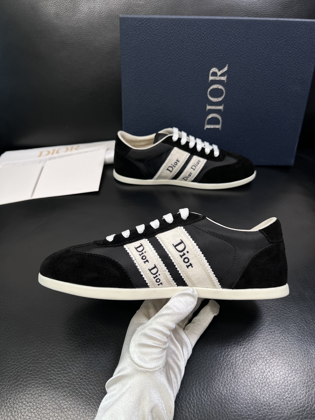 Dior 一比一印花帆布低幫休閒鞋 經典字母百搭板鞋| 11 Dior 一比一印花帆布低幫休閒鞋 經典字母百搭板鞋