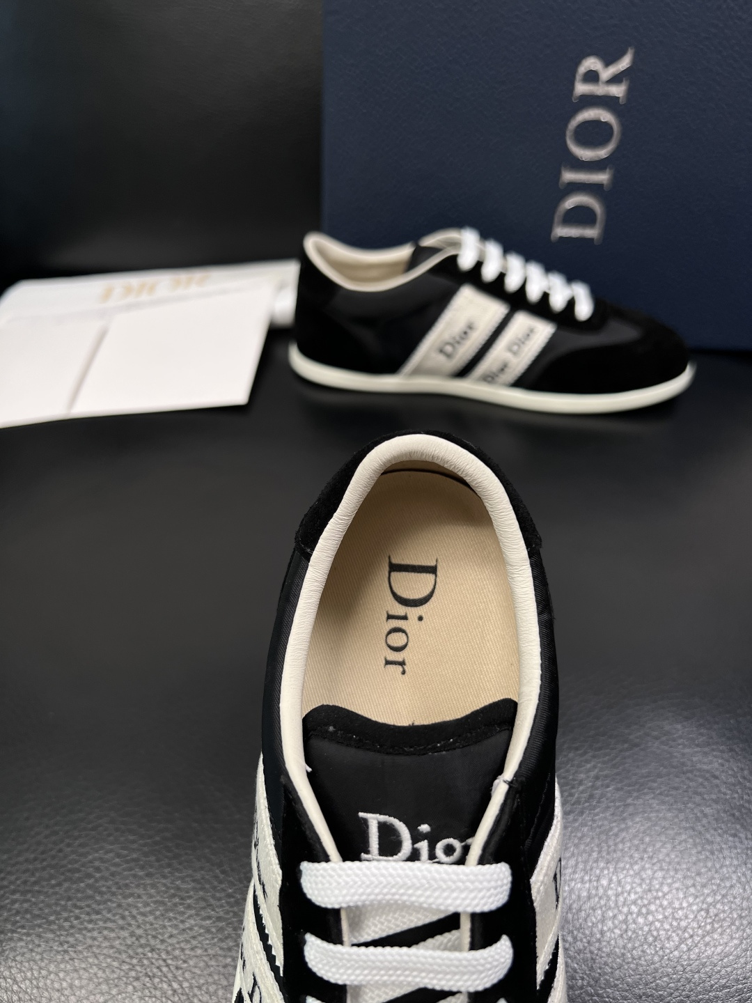 Dior 一比一印花帆布低幫休閒鞋 經典字母百搭板鞋| 9 Dior 一比一印花帆布低幫休閒鞋 經典字母百搭板鞋