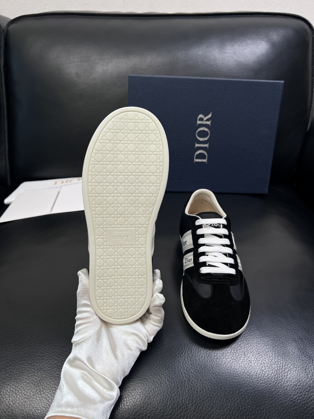 Dior 一比一印花帆布低幫休閒鞋 經典字母百搭板鞋| 7 Dior 一比一印花帆布低幫休閒鞋 經典字母百搭板鞋