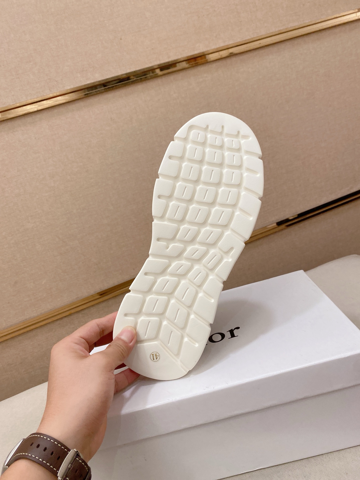 Dior 一比一黑色老花厚底休閒鞋 Oblique拼接潮流款| 7 Dior 一比一黑色老花厚底休閒鞋 Oblique拼接潮流款