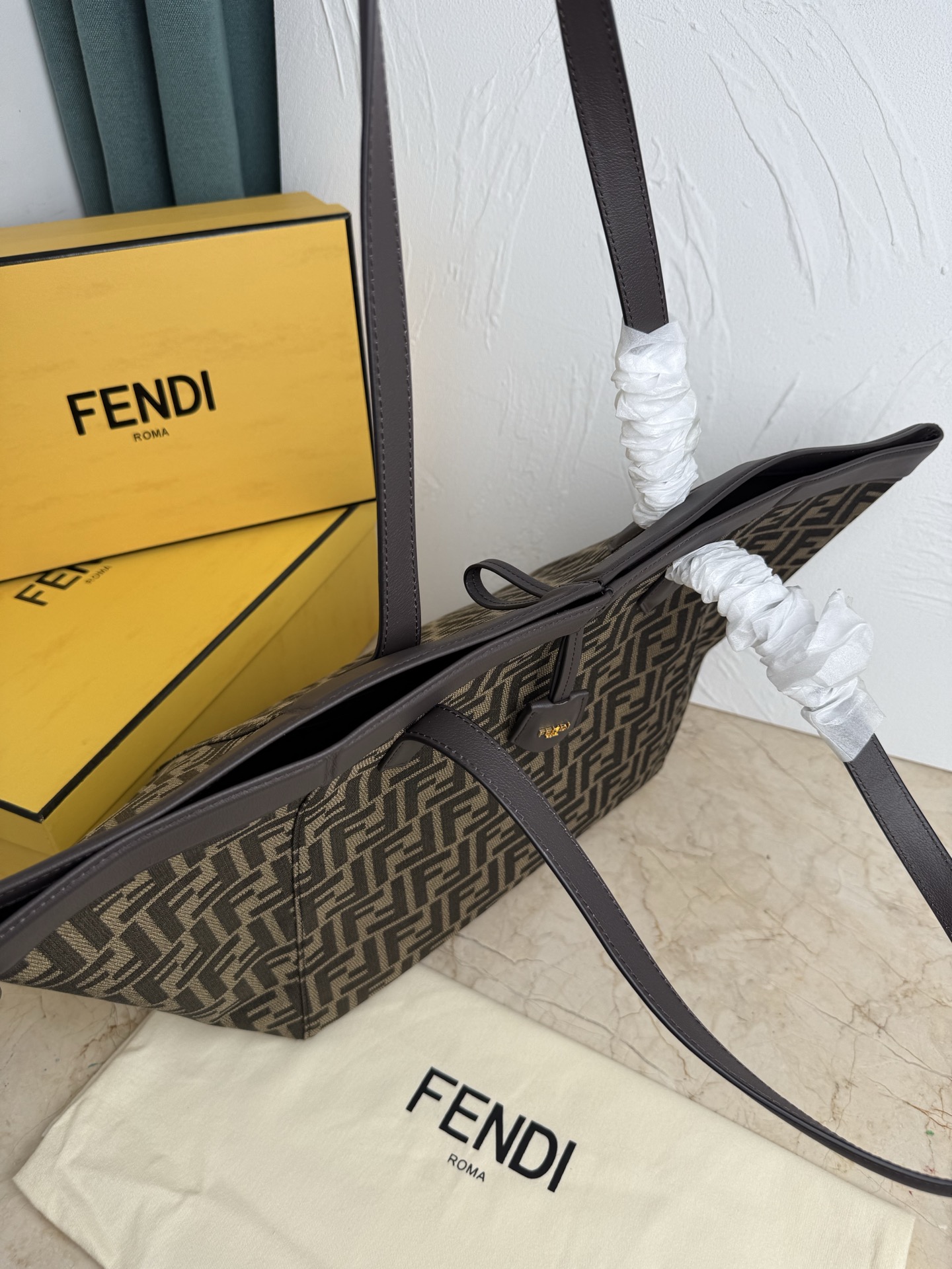 Fendi原單Origami系列托特包 FF老花側背大包| 10 Fendi原單Origami系列托特包 FF老花側背大包