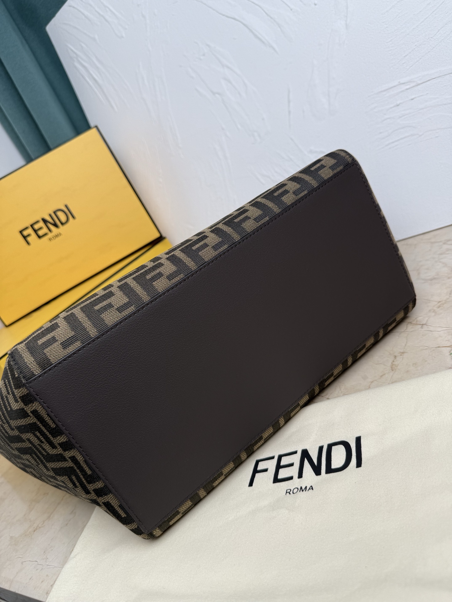 Fendi原單Origami系列托特包 FF老花側背大包| 7 Fendi原單Origami系列托特包 FF老花側背大包