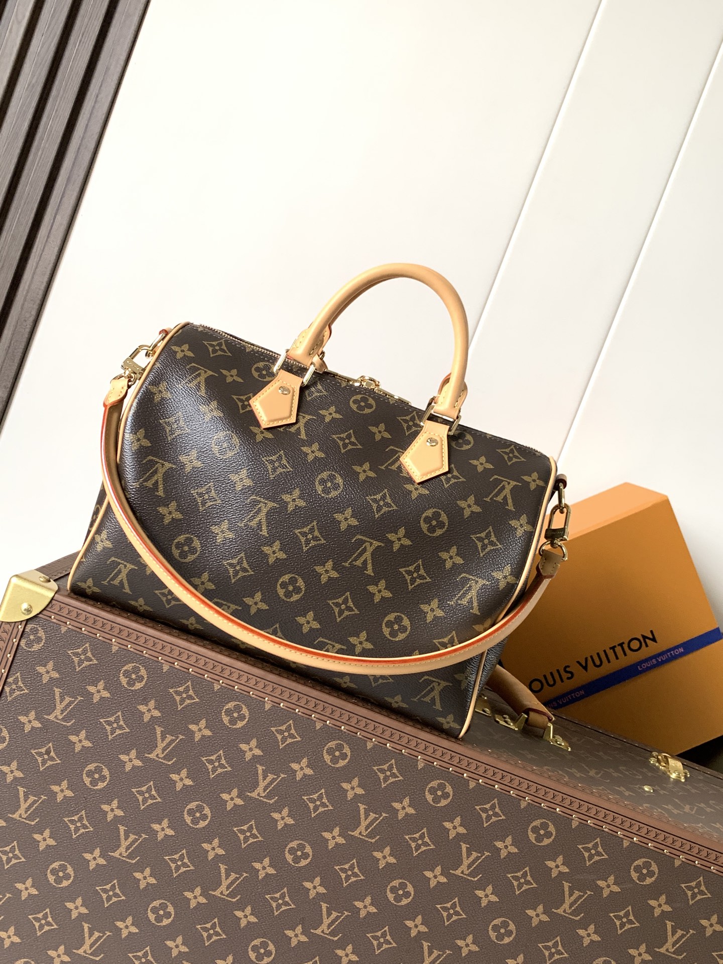 LV高仿Speedy旅行手提包 Monogram經典斜背女包| 14 LV高仿Speedy旅行手提包 Monogram經典斜背女包