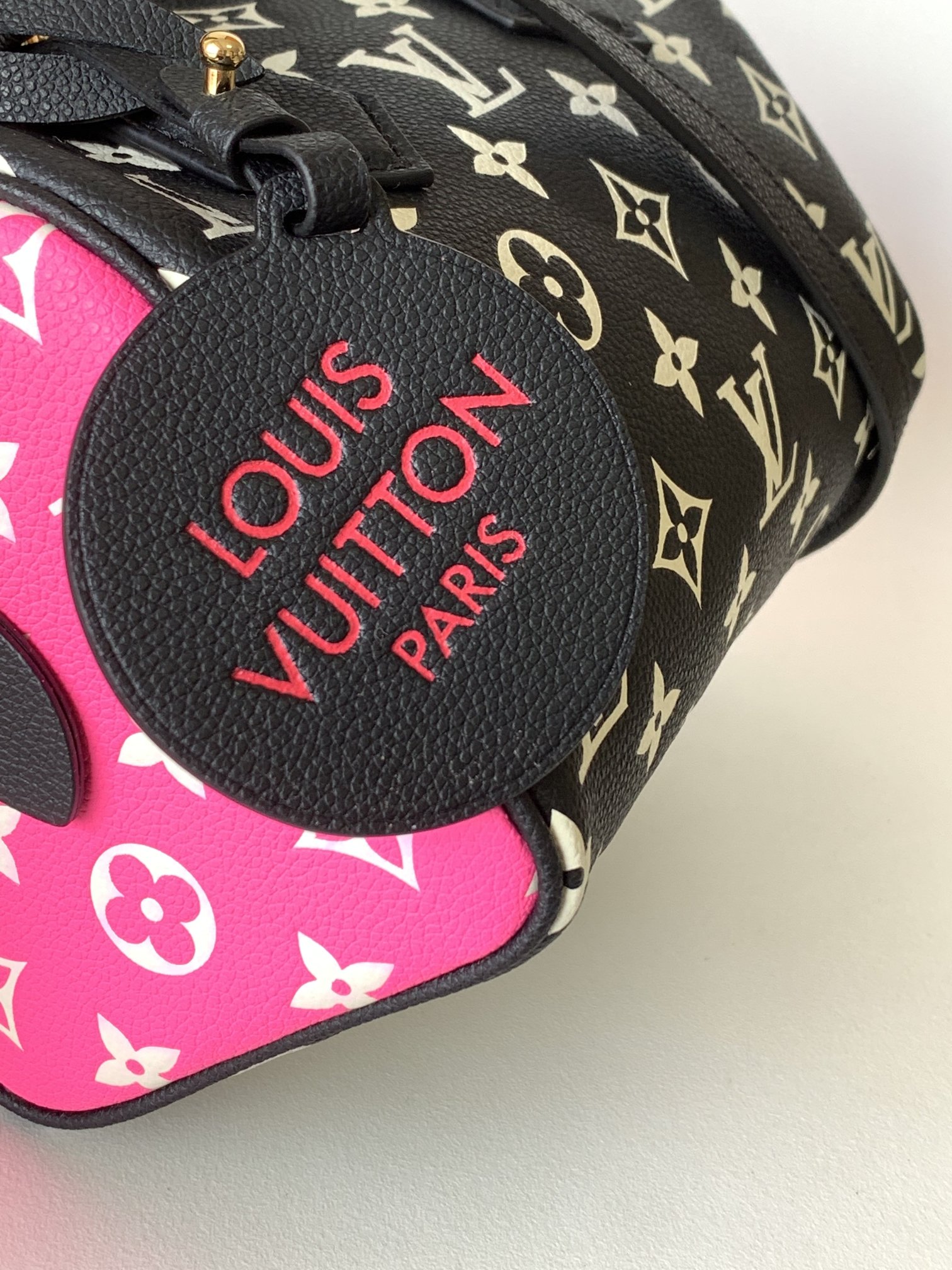 LV 一比一 Speedy Nano 黑粉配色 Monogram 迷你手提包| 11 LV 一比一 Speedy Nano 黑粉配色 Monogram 迷你手提包