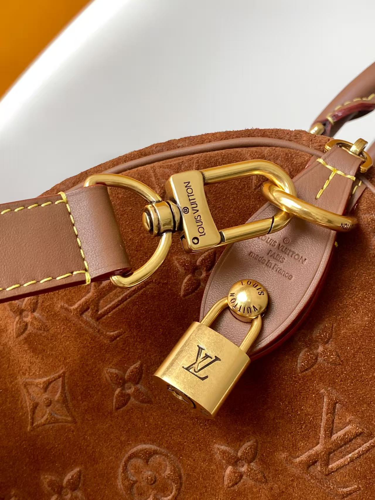 LV一比一 Speedy P9 麂皮 Monogram 手提包 女士肩背斜背精品包| 10 LV一比一 Speedy P9 麂皮 Monogram 手提包 女士肩背斜背精品包