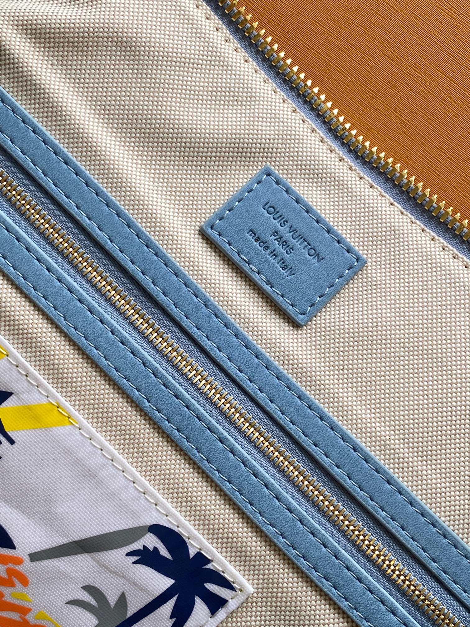 LVA貨 Damier Denim 牛仔棋盤格 Keepall 旅行袋 大容量手提行李包| 7 LVA貨 Damier Denim 牛仔棋盤格 Keepall 旅行袋 大容量手提行李包