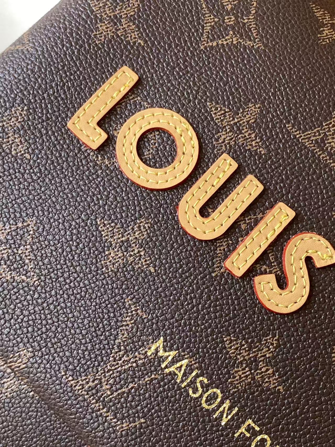 LV高仿 Monogram Louis Vuitton字母翻蓋斜背包| 10 LV高仿 Monogram Louis Vuitton字母翻蓋斜背包
