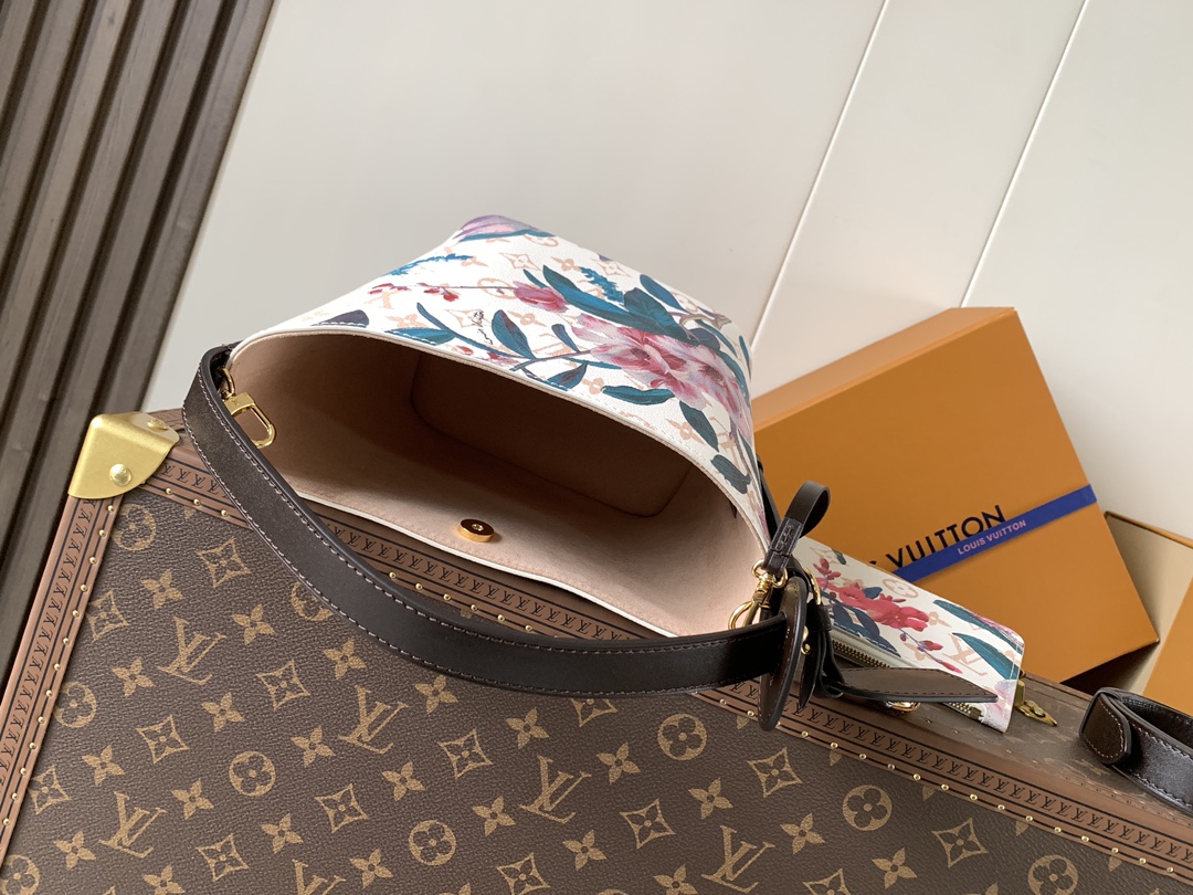LV一比一 Floral花卉印花腋下包 單肩斜背兩用包| 8 LV一比一 Floral花卉印花腋下包 單肩斜背兩用包