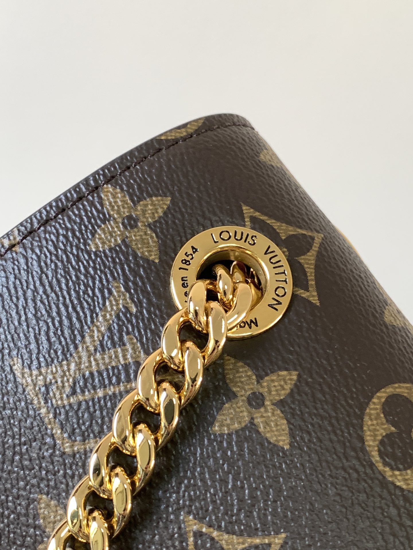 LV 高仿 Monogram 黑色 Twist 鏈條翻蓋斜背包 經典老花肩背女包| 8 LV 高仿 Monogram 黑色 Twist 鏈條翻蓋斜背包 經典老花肩背女包