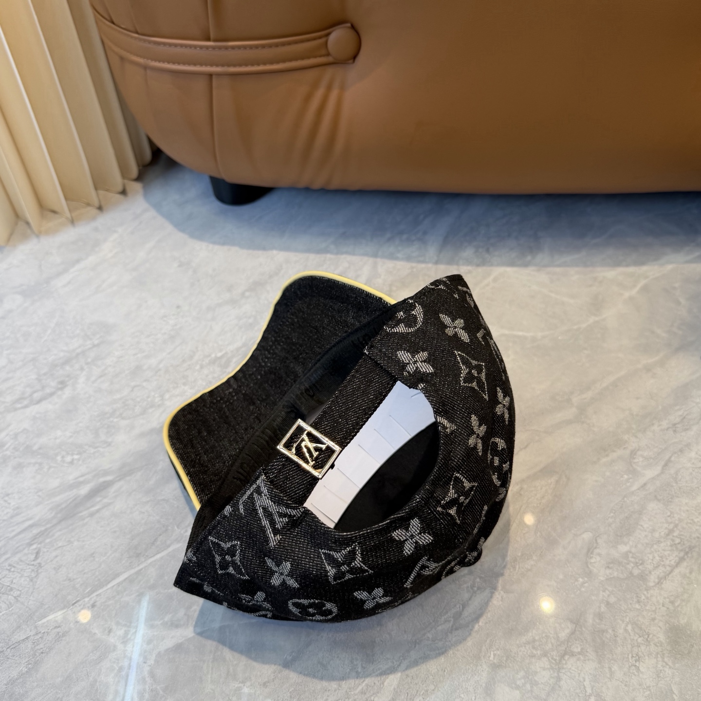 LV高仿黑灰Monogram丹寧棒球帽精品潮流帽| 13 LV高仿黑灰Monogram丹寧棒球帽精品潮流帽