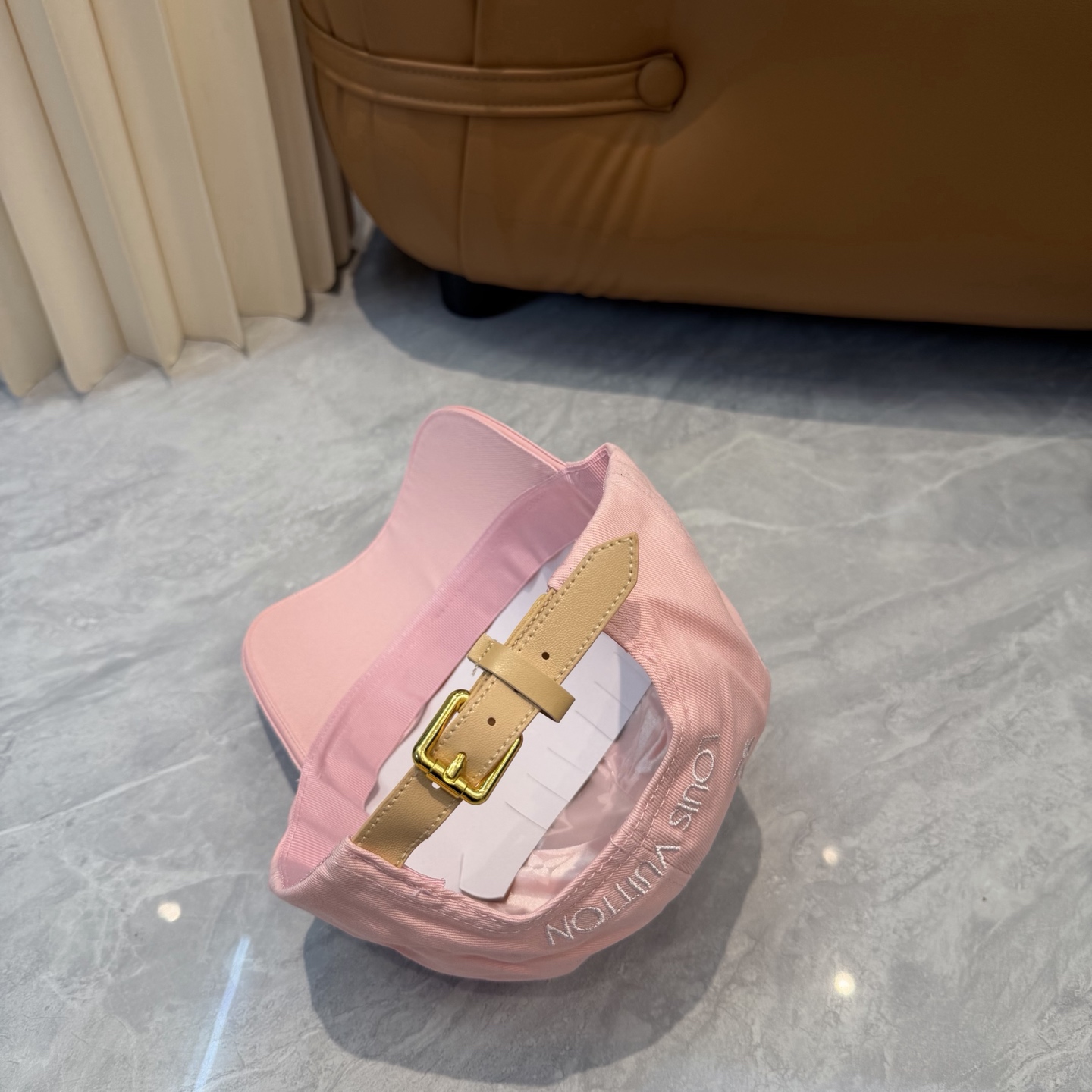 LV高仿粉色金屬Logo棒球帽甜美精品休閒帽| 13 LV高仿粉色金屬Logo棒球帽甜美精品休閒帽
