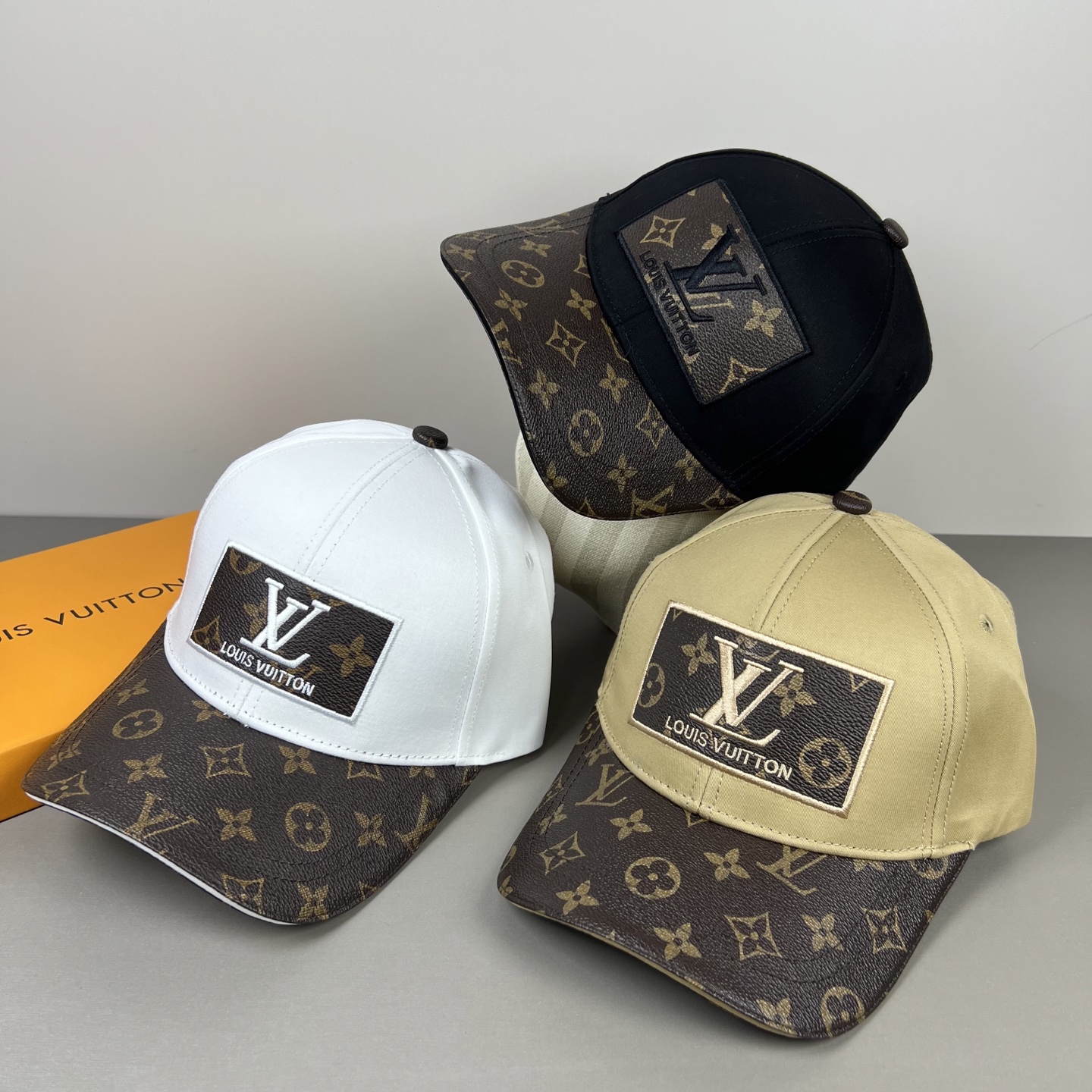 LV原單黑色Monogram老花棒球帽潮流精品帽| 8 LV原單黑色Monogram老花棒球帽潮流精品帽